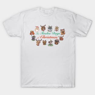 12 Dogs of Christmas T-Shirt